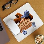PC, gaming si accesorii - Periferice PC - Mousepad - Mousepad Grizzy Lemingi Prastie Lemings CoolTrend, 21x19cm - Infinity.ro