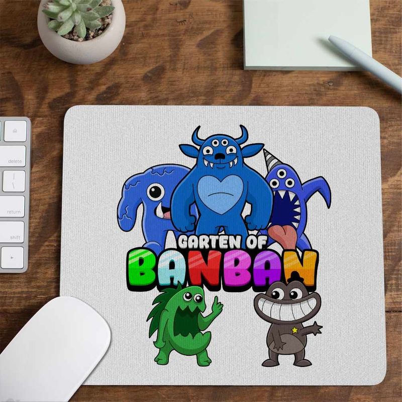 PC, gaming si accesorii - Periferice PC - Mousepad - Mousepad Garden of Banban Fiddles Fluffypants Nabnab CoolTrend, 21x19cm - Infinity.ro