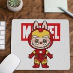 PC, gaming si accesorii - Periferice PC - Mousepad - Mousepad Labubu Iron Man Marvel CoolTrend, 21x19cm - Infinity.ro