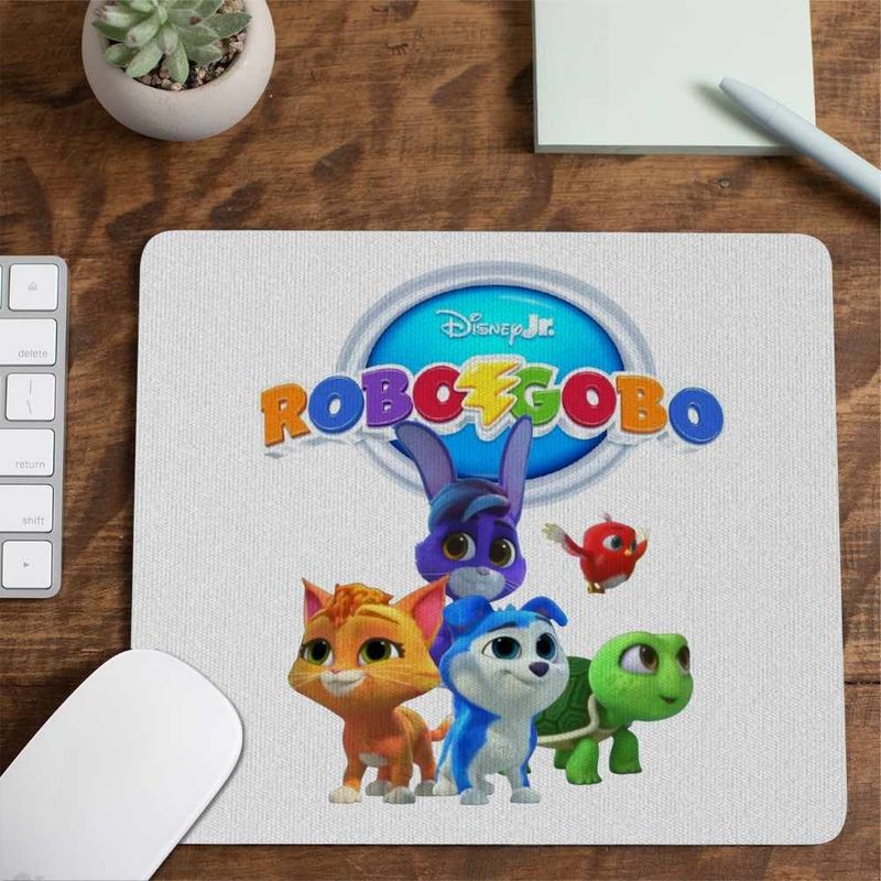 PC, gaming si accesorii - Periferice PC - Mousepad - Mousepad Robogobo Logo CoolTrend, 21x19cm - Infinity.ro