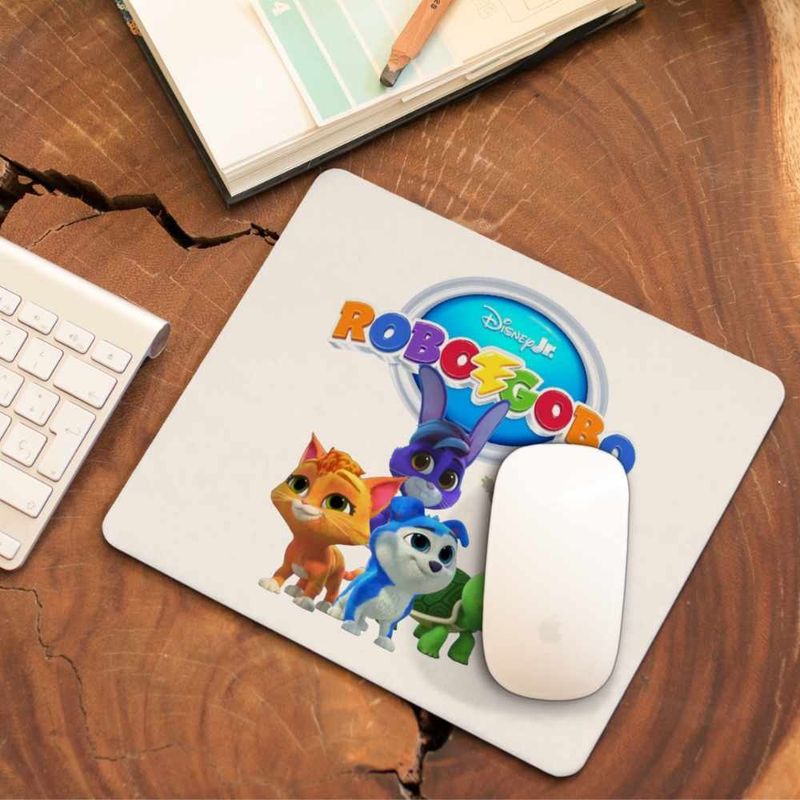 PC, gaming si accesorii - Periferice PC - Mousepad - Mousepad Robogobo Logo CoolTrend, 21x19cm - Infinity.ro