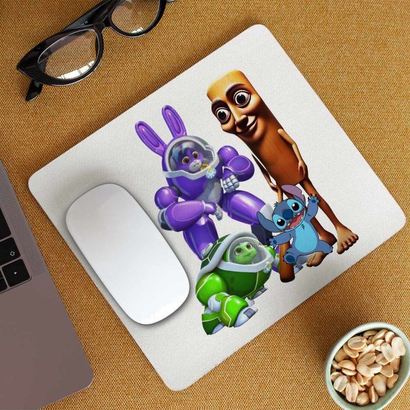 PC, gaming si accesorii - Periferice PC - Mousepad - Mousepad Robogobo Tung Sahur CoolTrend, 21x19cm - Infinity.ro