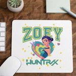 PC, gaming si accesorii - Periferice PC - Mousepad - Mousepad Huntrix Zoey Kpop Demon Hunters CoolTrend, 21x19cm - Infinity.ro