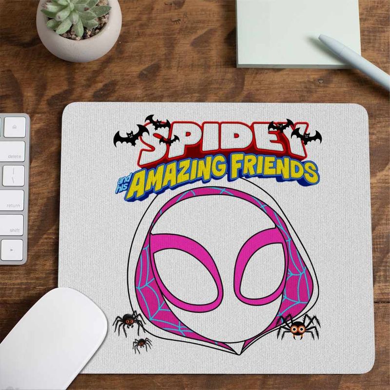 PC, gaming si accesorii - Periferice PC - Mousepad - Mousepad Fantoma Paianjen Spidey CoolTrend, 21x19cm - Infinity.ro