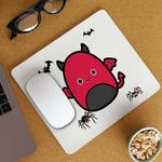 PC, gaming si accesorii - Periferice PC - Mousepad - Mousepad Squish mallows Diavol Horror CoolTrend, 21x19cm - Infinity.ro