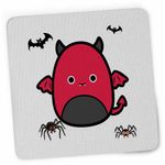 PC, gaming si accesorii - Periferice PC - Mousepad - Mousepad Squish mallows Diavol Horror CoolTrend, 21x19cm - Infinity.ro