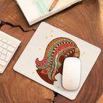 PC, gaming si accesorii - Periferice PC - Mousepad - Mousepad Fecioara Zodiac Horoscop Virgo Mandala Astrologie CoolTrend, 21x19cm - Infinity.ro