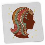 PC, gaming si accesorii - Periferice PC - Mousepad - Mousepad Fecioara Zodiac Horoscop Virgo Mandala Astrologie CoolTrend, 21x19cm - Infinity.ro