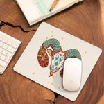 PC, gaming si accesorii - Periferice PC - Mousepad - Mousepad Berbec Zodiac Horoscop Aries Mandala Astrologie CoolTrend, 21x19cm - Infinity.ro