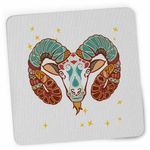 PC, gaming si accesorii - Periferice PC - Mousepad - Mousepad Berbec Zodiac Horoscop Aries Mandala Astrologie CoolTrend, 21x19cm - Infinity.ro