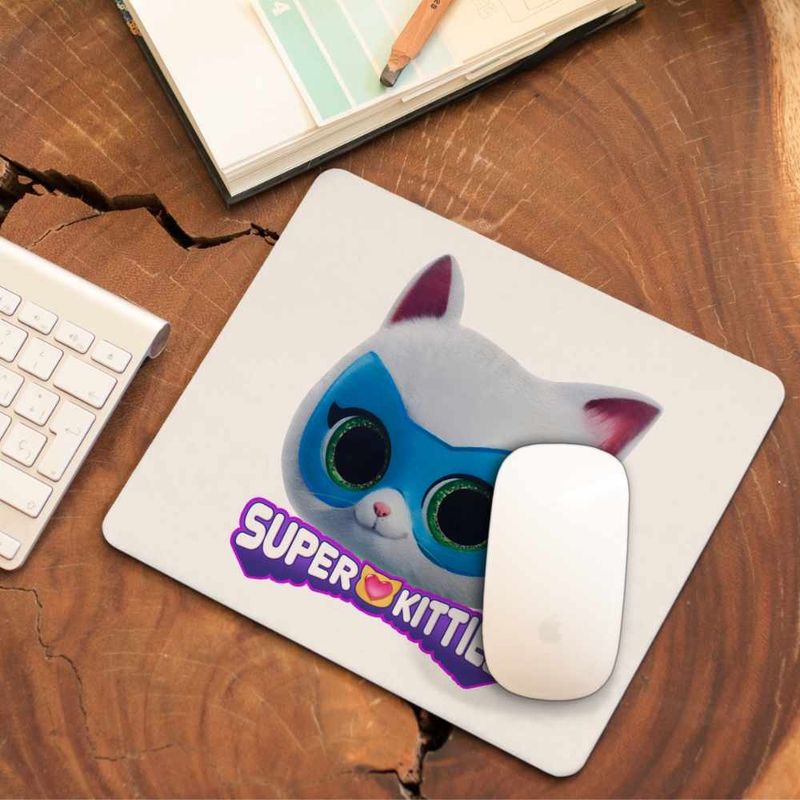 PC, gaming si accesorii - Periferice PC - Mousepad - Mousepad Bitsy Super Pisicute Disney CoolTrend, 21x19cm - Infinity.ro