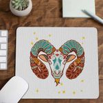 PC, gaming si accesorii - Periferice PC - Mousepad - Mousepad Berbec Zodiac Horoscop Aries Mandala Astrologie CoolTrend, 21x19cm - Infinity.ro