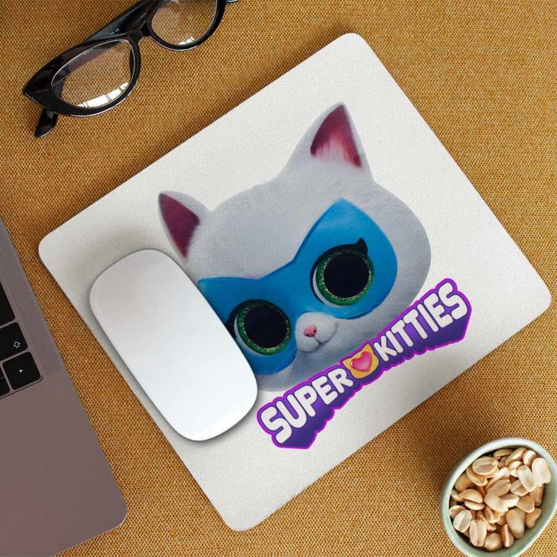 PC, gaming si accesorii - Periferice PC - Mousepad - Mousepad Bitsy Super Pisicute Disney CoolTrend, 21x19cm - Infinity.ro