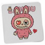 PC, gaming si accesorii - Periferice PC - Mousepad - Mousepad Labubu Heartbreak Dragobete Valentines Day Iubi CoolTrend, 21x19cm - Infinity.ro