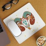 PC, gaming si accesorii - Periferice PC - Mousepad - Mousepad Berbec Zodiac Horoscop Aries Mandala Astrologie CoolTrend, 21x19cm - Infinity.ro