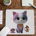 PC, gaming si accesorii - Periferice PC - Mousepad - Mousepad SuperKitties Ghem Buddy Super Pisicute CoolTrend, 21x19cm - Infinity.ro