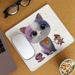 PC, gaming si accesorii - Periferice PC - Mousepad - Mousepad SuperKitties Ghem Buddy Super Pisicute CoolTrend, 21x19cm - Infinity.ro