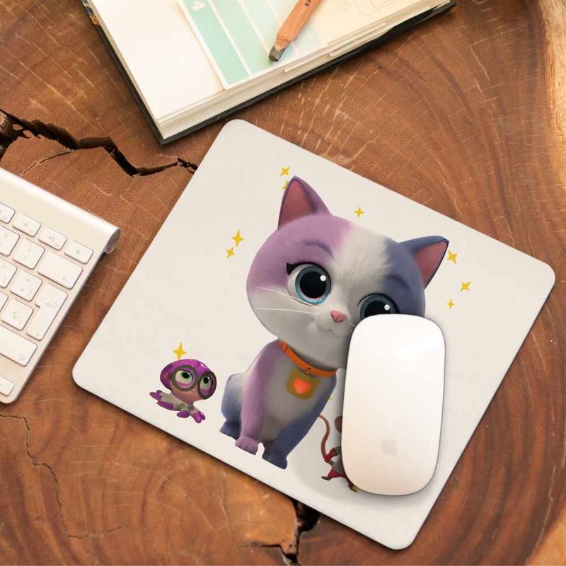 PC, gaming si accesorii - Periferice PC - Mousepad - Mousepad SuperKitties Ghem Buddy Super Pisicute CoolTrend, 21x19cm - Infinity.ro