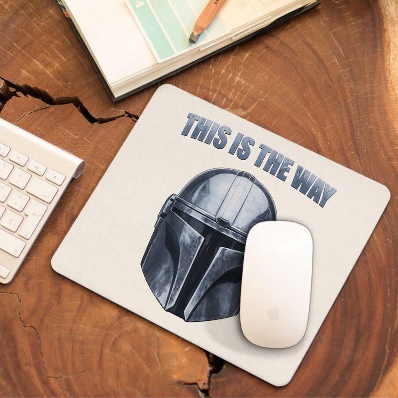 PC, gaming si accesorii - Periferice PC - Mousepad - Mousepad Mandalorian Star Wars, 21x19cm - Infinity.ro