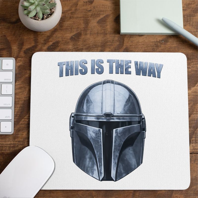 PC, gaming si accesorii - Periferice PC - Mousepad - Mousepad Mandalorian Star Wars, 21x19cm - Infinity.ro