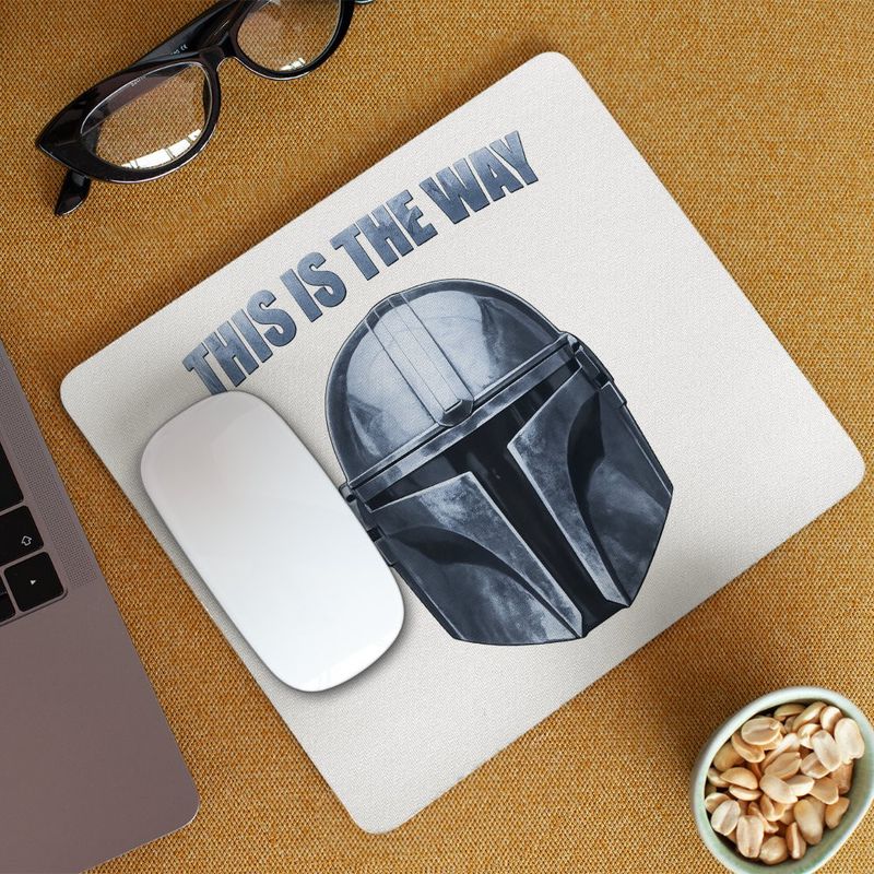 PC, gaming si accesorii - Periferice PC - Mousepad - Mousepad Mandalorian Star Wars, 21x19cm - Infinity.ro