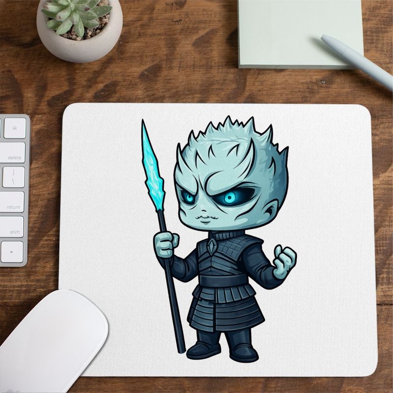 PC, gaming si accesorii - Periferice PC - Mousepad - Mousepad Game of Thrones Night King White Walkers, 21x19cm - Infinity.ro