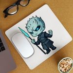 PC, gaming si accesorii - Periferice PC - Mousepad - Mousepad Game of Thrones Night King White Walkers, 21x19cm - Infinity.ro