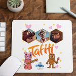 PC, gaming si accesorii - Periferice PC - Mousepad - Mousepad Tafiti Cartoon, 21x19cm - Infinity.ro