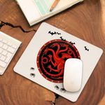 PC, gaming si accesorii - Periferice PC - Mousepad - Mousepad Game of Thrones Targaryen Sigil, 21x19cm - Infinity.ro