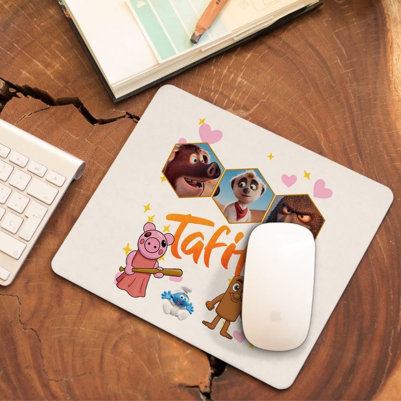 PC, gaming si accesorii - Periferice PC - Mousepad - Mousepad Tafiti Cartoon, 21x19cm - Infinity.ro