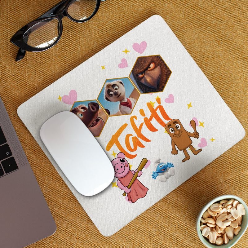 PC, gaming si accesorii - Periferice PC - Mousepad - Mousepad Tafiti Cartoon, 21x19cm - Infinity.ro