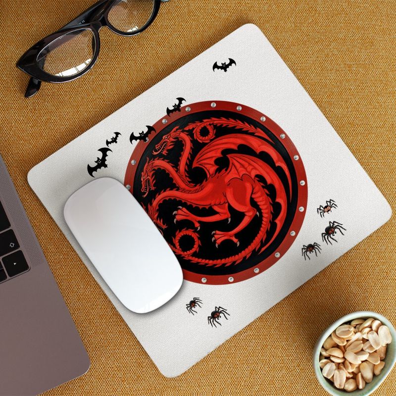 PC, gaming si accesorii - Periferice PC - Mousepad - Mousepad Game of Thrones Targaryen Sigil, 21x19cm - Infinity.ro