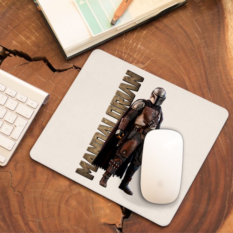 PC, gaming si accesorii - Periferice PC - Mousepad - Mousepad Star Wars Mandalorian, 21x19cm - Infinity.ro