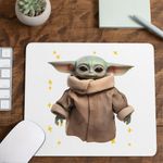 PC, gaming si accesorii - Periferice PC - Mousepad - Mousepad Baby Yoda Grogu Mandalorian Star Wars, 21x19cm - Infinity.ro