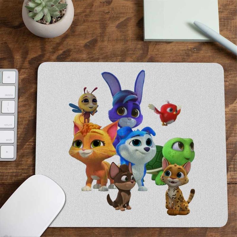 PC, gaming si accesorii - Periferice PC - Mousepad - Mousepad Robogobo All Gang CoolTrend, 21x19cm - Infinity.ro