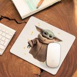 PC, gaming si accesorii - Periferice PC - Mousepad - Mousepad Baby Yoda Grogu Mandalorian Star Wars, 21x19cm - Infinity.ro