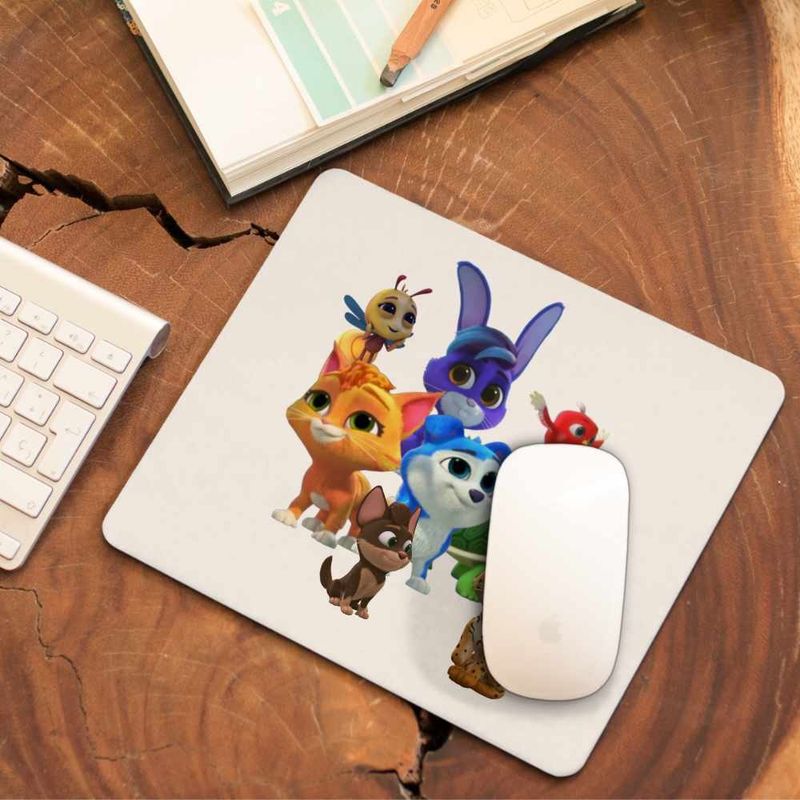 PC, gaming si accesorii - Periferice PC - Mousepad - Mousepad Robogobo All Gang CoolTrend, 21x19cm - Infinity.ro