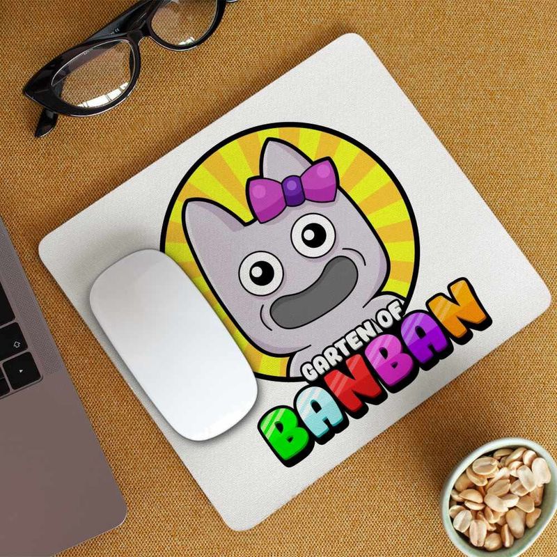 PC, gaming si accesorii - Periferice PC - Mousepad - Mousepad Banban Banbaleena Gradina CoolTrend, 21x19cm - Infinity.ro