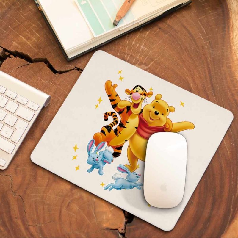 PC, gaming si accesorii - Periferice PC - Mousepad - Mousepad Winnie the Pooh Tigger Tigrut CoolTrend, 21x19cm - Infinity.ro
