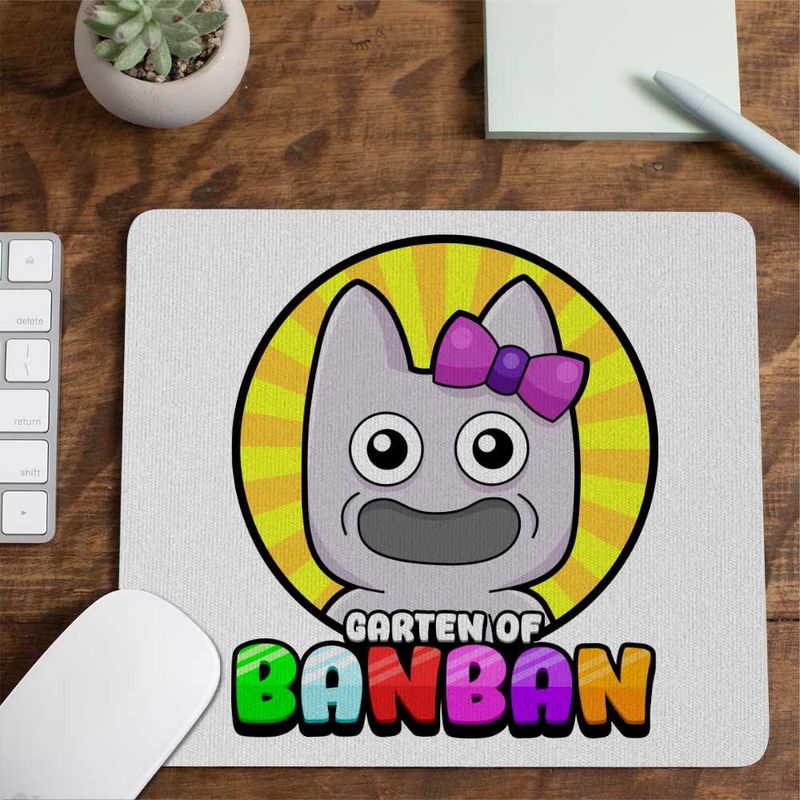 PC, gaming si accesorii - Periferice PC - Mousepad - Mousepad Banban Banbaleena Gradina CoolTrend, 21x19cm - Infinity.ro