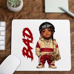 PC, gaming si accesorii - Periferice PC - Mousepad - Mousepad Ski Mask Chibi The Slump God, 21x19cm - Infinity.ro