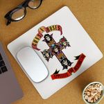PC, gaming si accesorii - Periferice PC - Mousepad - Mousepad Guns N Roses Legendary Merch, 21x19cm - Infinity.ro