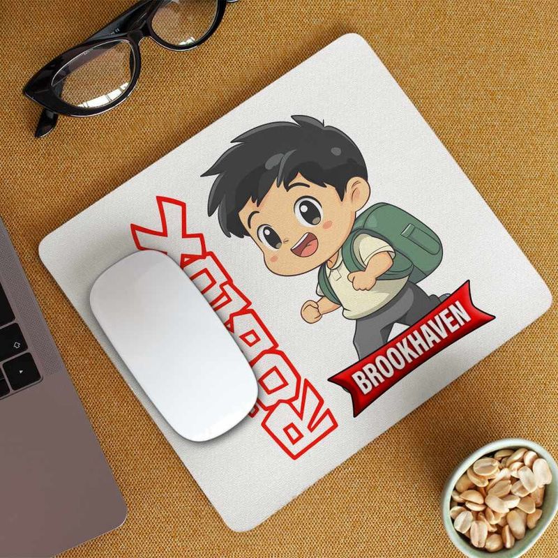 PC, gaming si accesorii - Periferice PC - Mousepad - Mousepad Brookhaven Roblox Gamer, 21x19cm - Infinity.ro