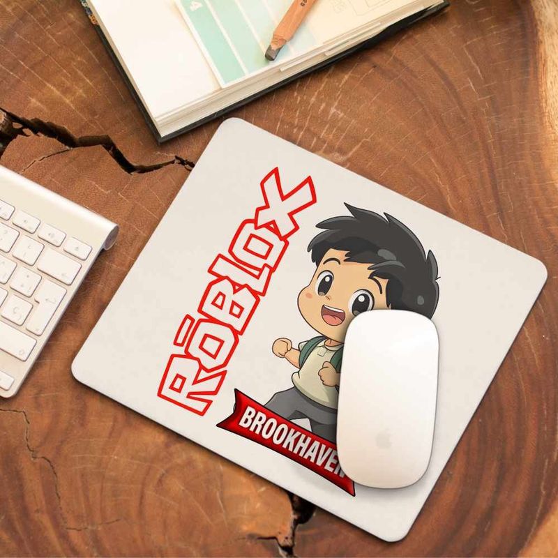 PC, gaming si accesorii - Periferice PC - Mousepad - Mousepad Brookhaven Roblox Gamer, 21x19cm - Infinity.ro