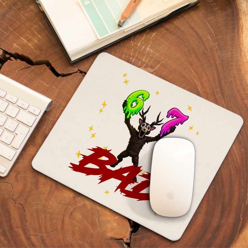 PC, gaming si accesorii - Periferice PC - Mousepad - Mousepad Ski Mask Bad Rapper, 21x19cm - Infinity.ro