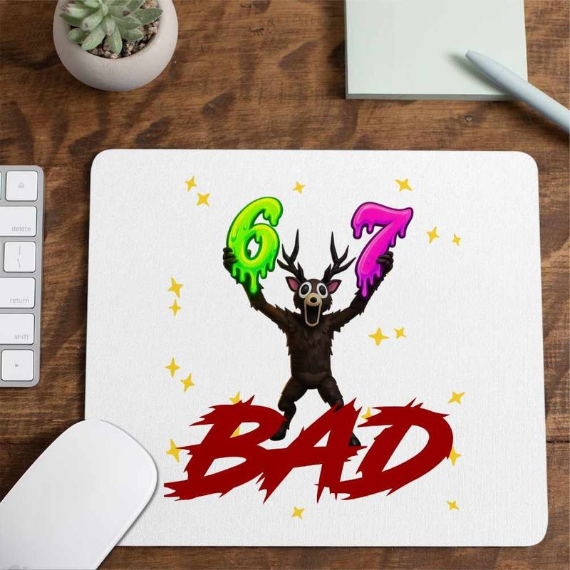 PC, gaming si accesorii - Periferice PC - Mousepad - Mousepad Ski Mask Bad Rapper, 21x19cm - Infinity.ro