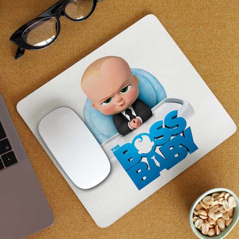 PC, gaming si accesorii - Periferice PC - Mousepad - Mousepad Boss Baby CEO Leader, 21x19cm - Infinity.ro