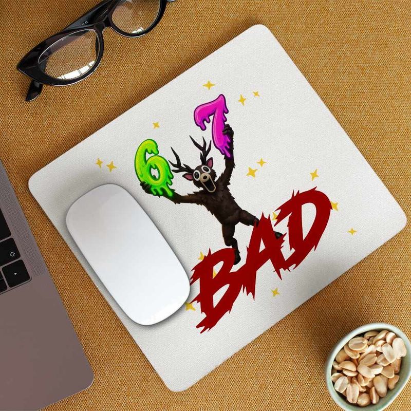 PC, gaming si accesorii - Periferice PC - Mousepad - Mousepad Ski Mask Bad Rapper, 21x19cm - Infinity.ro