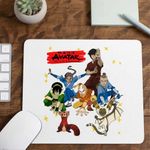PC, gaming si accesorii - Periferice PC - Mousepad - Mousepad Avatar Last Airbender Dream Team, 21x19cm - Infinity.ro