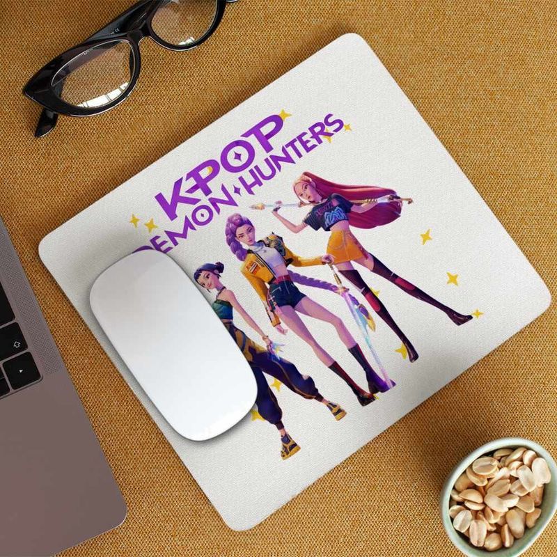 PC, gaming si accesorii - Periferice PC - Mousepad - Mousepad Huntrix Dream Team Kpop CoolTrend, 21x19cm - Infinity.ro